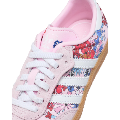 Adidas Kids' Liberty London Samba Og Comfort Closure Shoes - Clear Pink / Cloud White / Gum