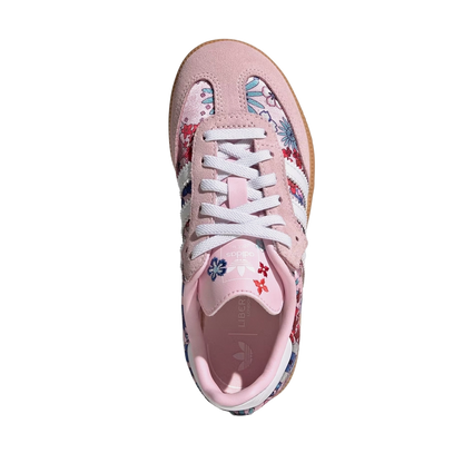 Adidas Kids' Liberty London Samba Og Comfort Closure Shoes - Clear Pink / Cloud White / Gum