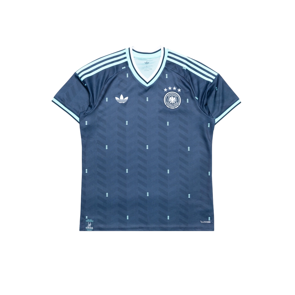 Adidas Men's Germany 26 Away Jersey Apparel - Collegiate Navy / Multicolor