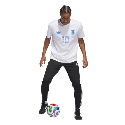 Adidas Men's M Messi N&N Away Graphic Tee Apparel - White