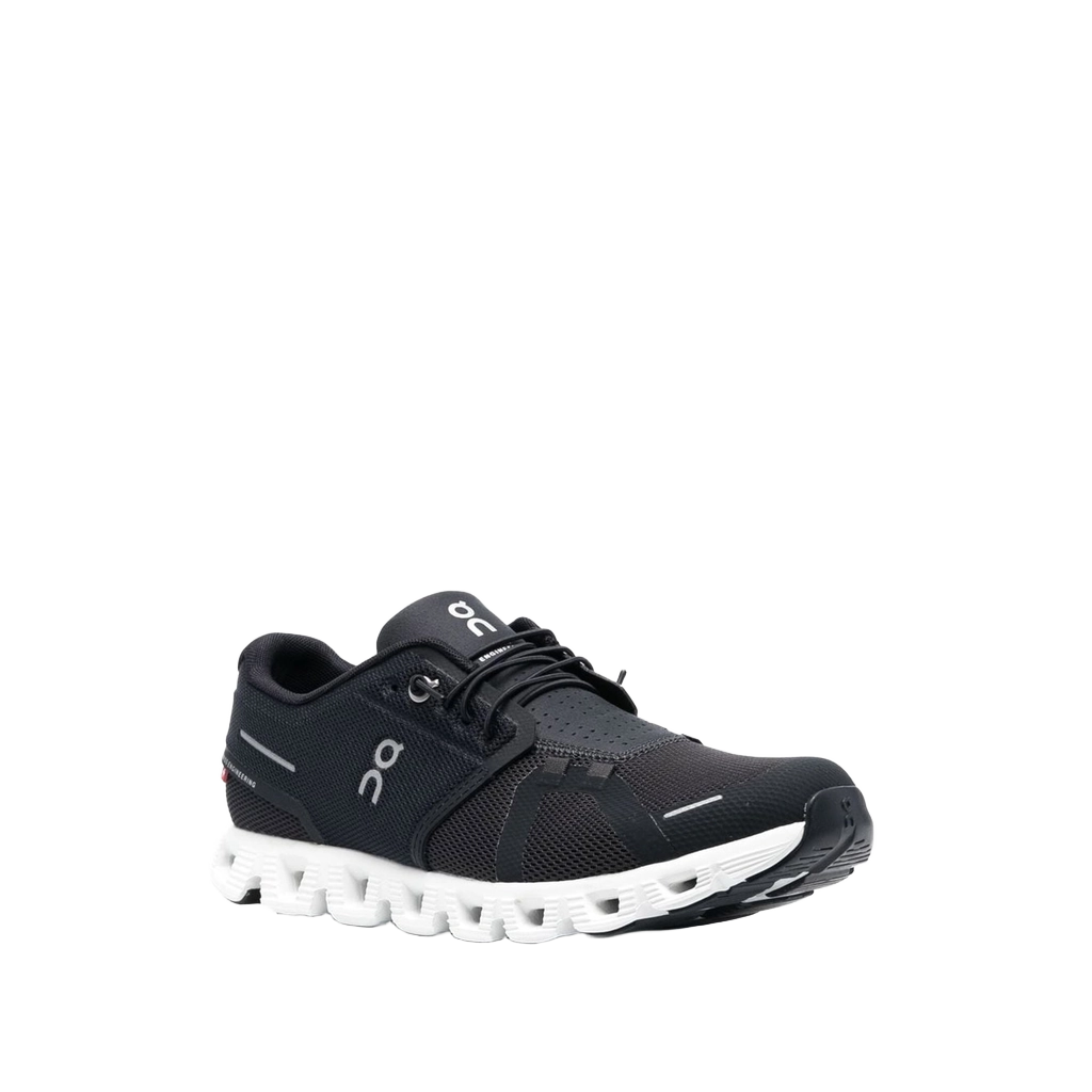 On Running Men's Cloud 5 Shoes - Black / White