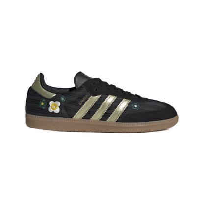 Adidas Women's Samba Og Liberty London Shoes - Core Black / Gold Metallic / Gum