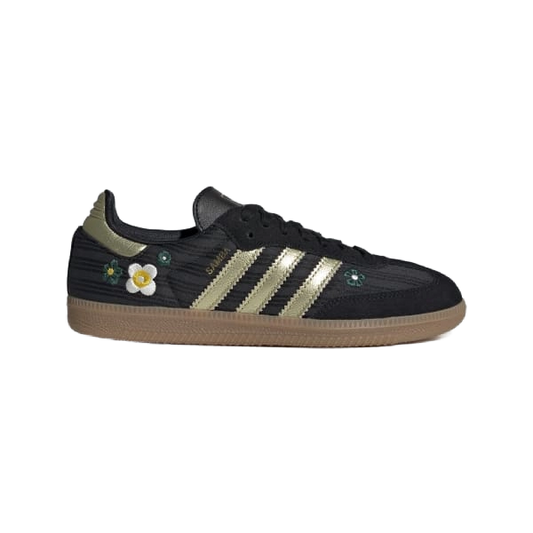 Adidas Women's Samba Og Liberty London Shoes - Core Black / Gold Metallic / Gum