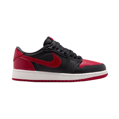 Nike Kids' Jordan 1 Retro Low Og Banned Shoes - Black / Varsity Red / Summit White