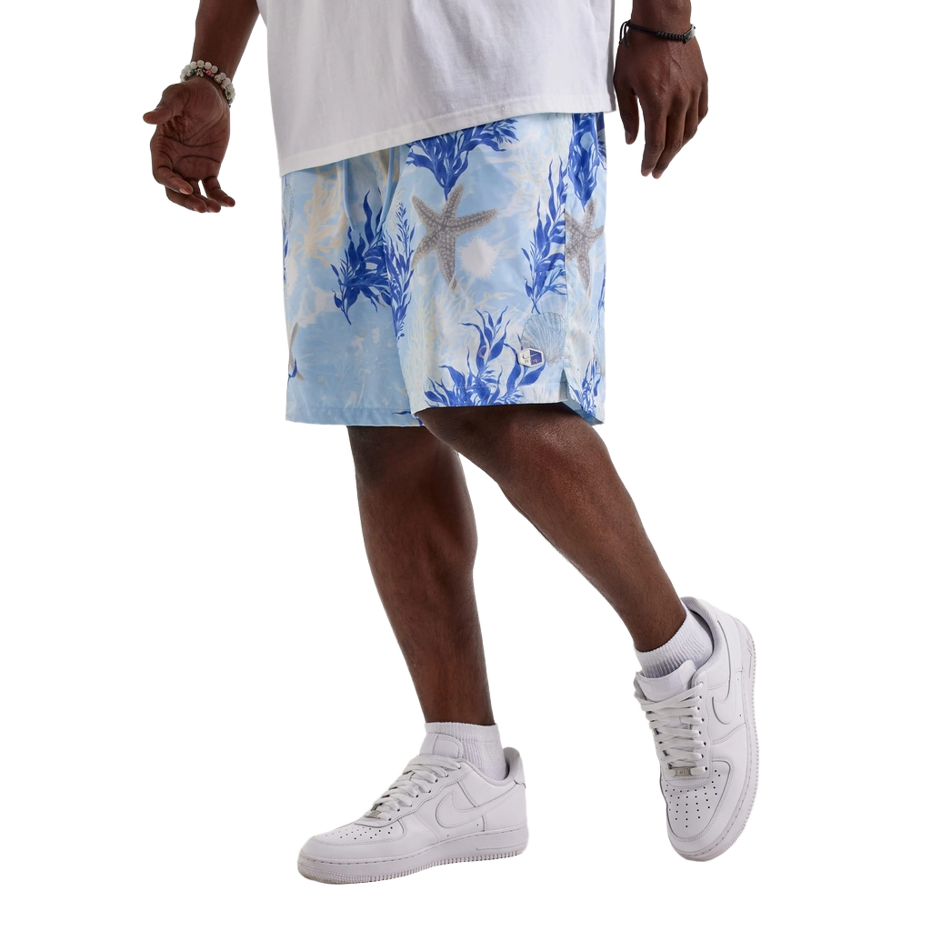 Nike Men's Club Flow Shorts Apparel - Celestine Blue / Moon Particle