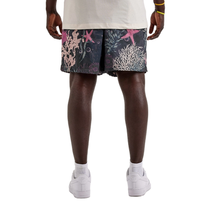 Nike Men's Club Flow Shorts Apparel - Sequoia / Peony