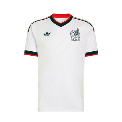 Adidas Men's Mexico 26 Away Jersey Apparel - White / Green / Red