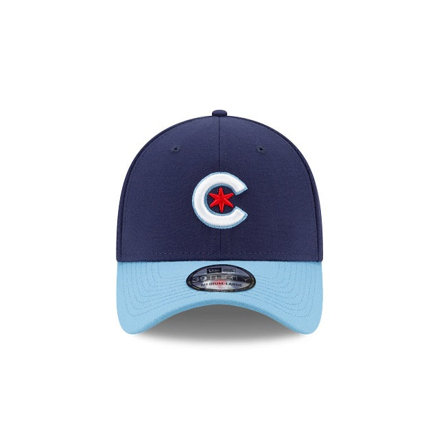Chicago Cubs City Connect 39THIRTY Stretch Fit Hat