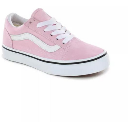 Vans Kids' Old Skool GS Shoes - Lilac Snow / True White