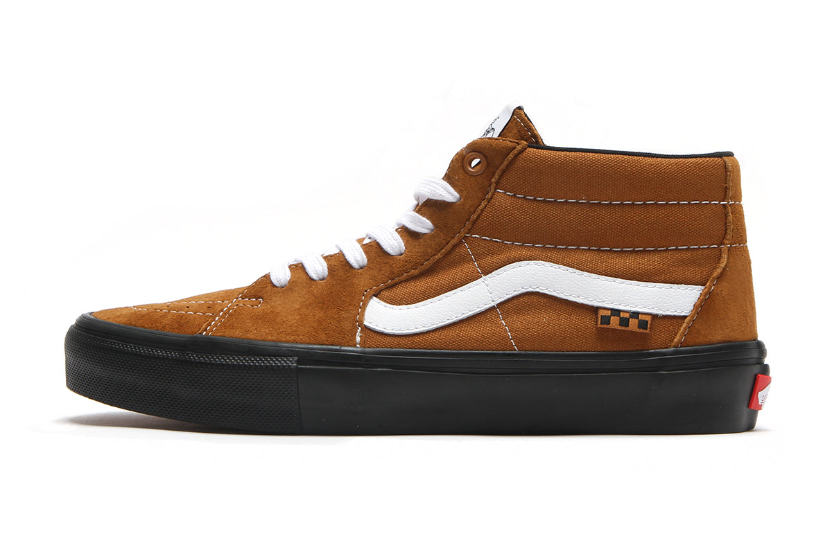 Skate Grosso Mid Pig Suede