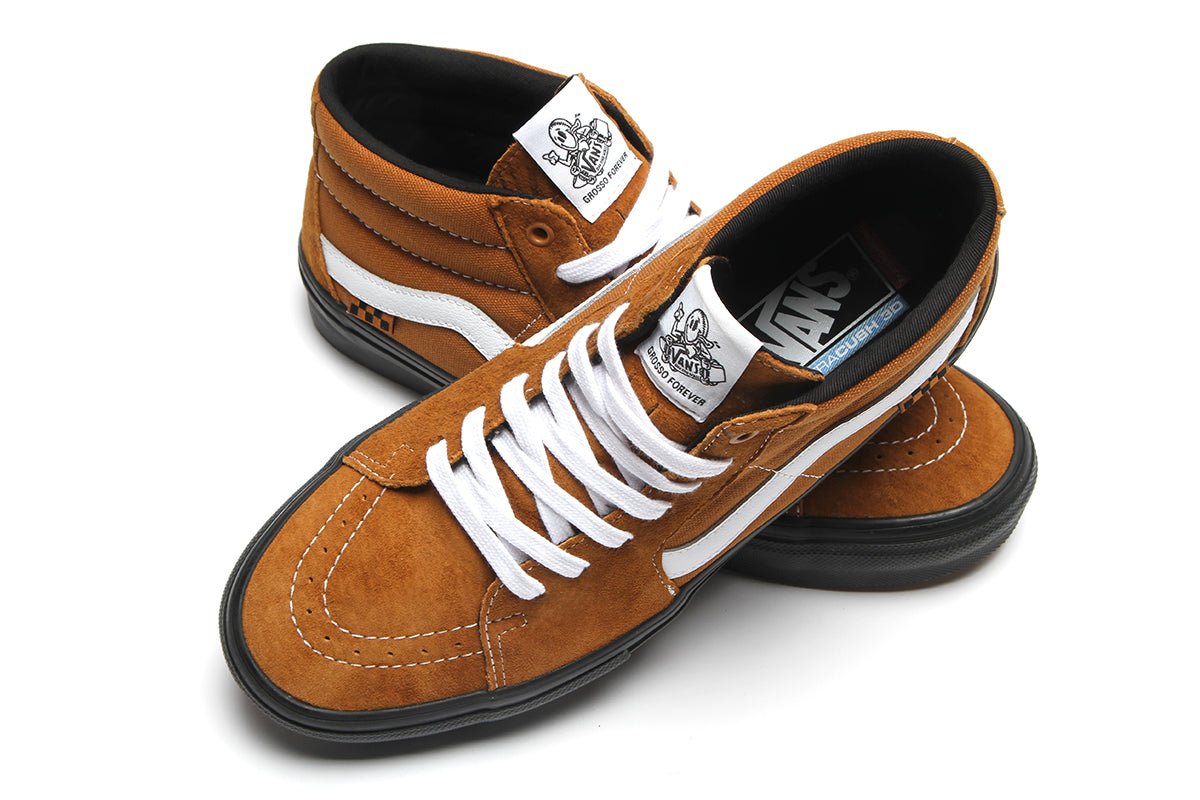 Skate Grosso Mid Pig Suede