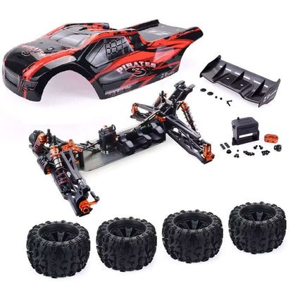 ZD Racing 9021-V3 1/8 Scale 4WD Brushless RC Car 80km/h High Speed Electric Racing Truck RTR